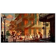 Princess and the Frog French Quarter Canvas Giclee